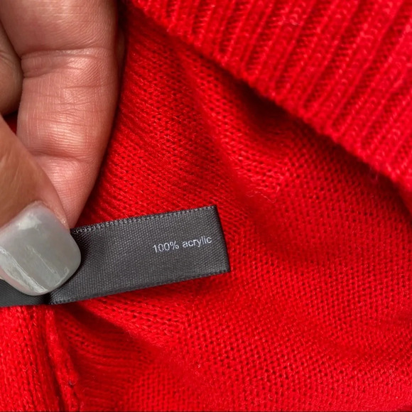 The Limited Red Sweater - Picture 3 of 4